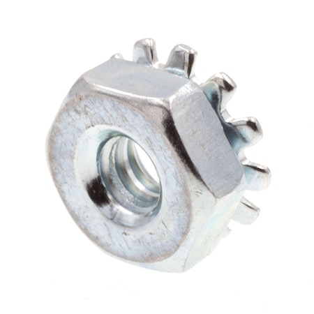 Prime-Line Lock Nut, #6-32, Steel, Zinc Plated, 50 PK 9118766